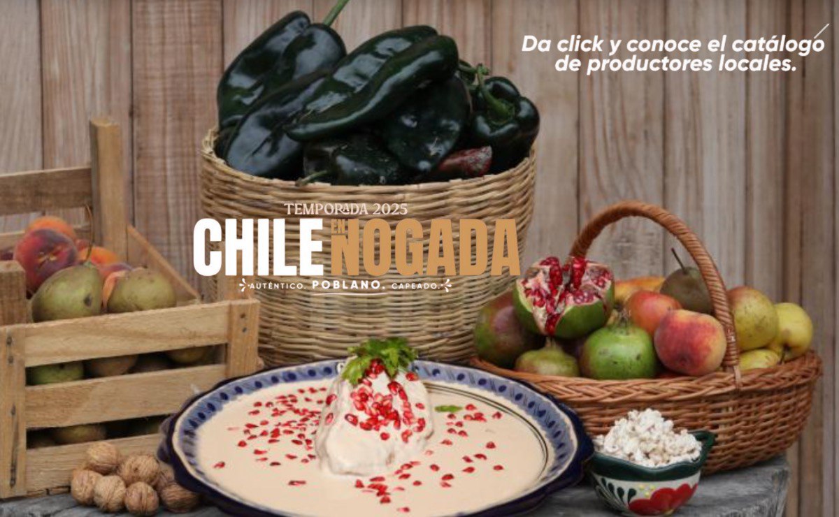 Los chiles en nogada llevan ingredientes muy especiales | Foto: SDR Puebla