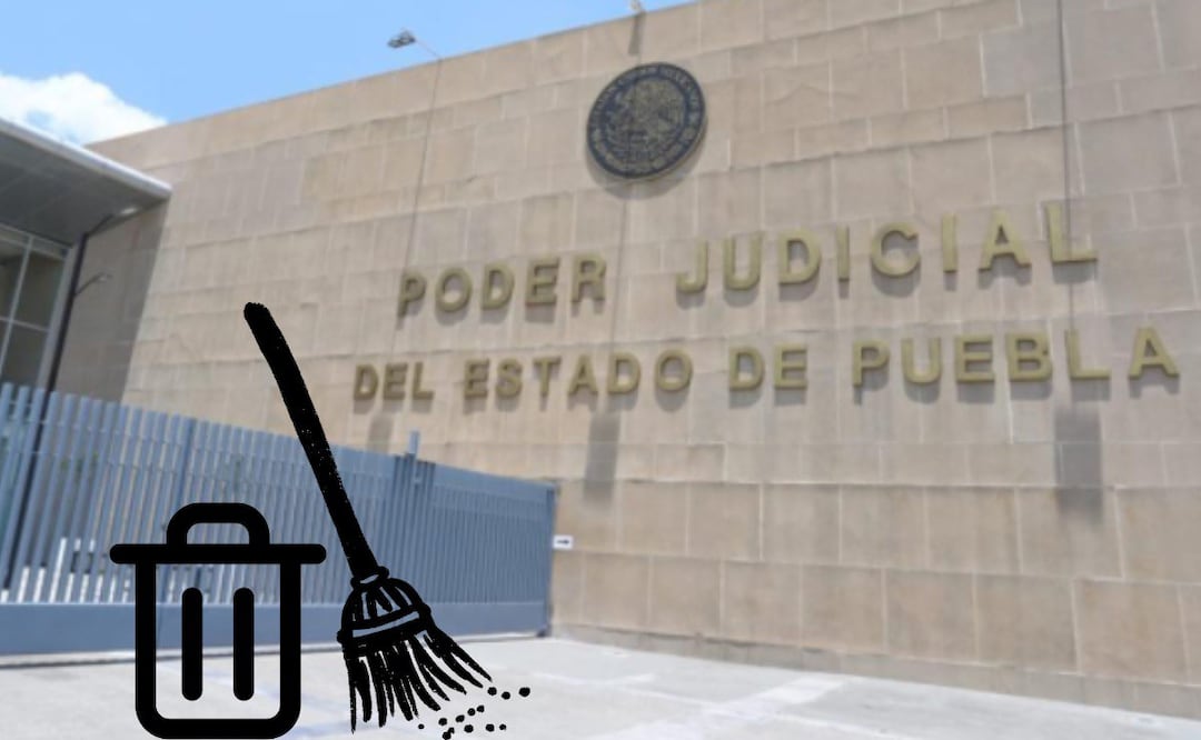 El Poder Judicial en Puebla sigue en proceso de limpia | Foto: PJPuebla/Canva