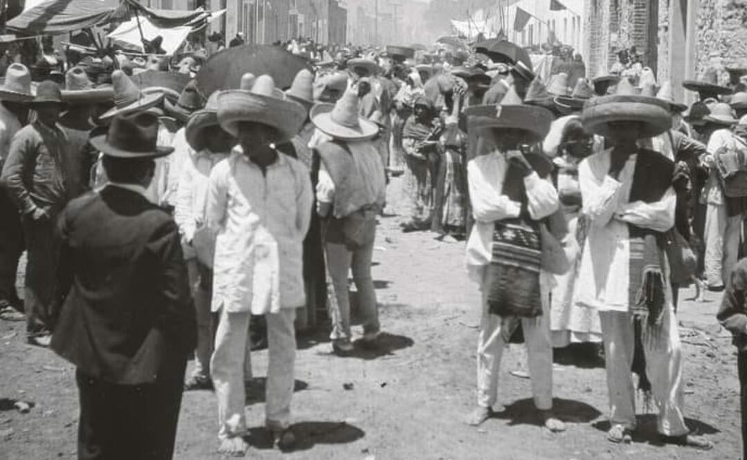 Estas imágenes revelan la vida en la Cholula antigua | Foto: Facebook Puebla de Antaño