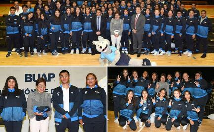 Lilia Cedillo abandera delegación BUAP para los Juegos Deportivos Nacionales Escolares 2025