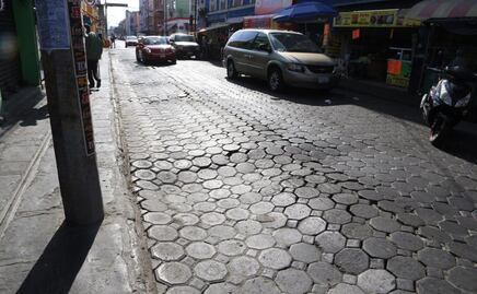 Inician la rehabilitación de la 18 Oriente-Poniente en el Centro Histórico de Puebla