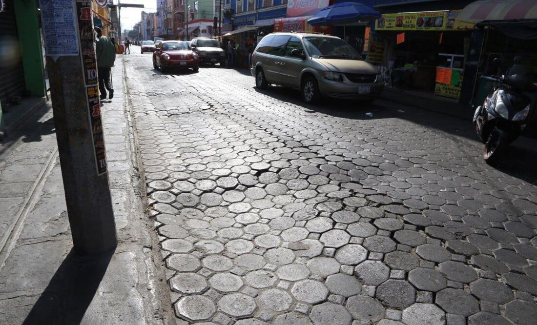 El Ayuntamiento de Puebla comenzó los trabajos de mejoramiento de la calle 18 Oriente-Poniente | Foto: Ayuntamiento de Puebla