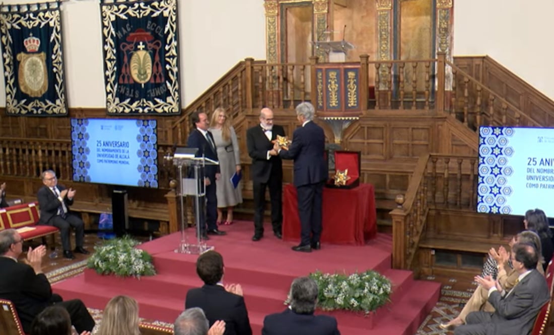 Este premio fue otorgado por la Universidad de Alcalá, a 25 años de su nombramiento como Patrimonio Mundial por la UNESCO| BUAP