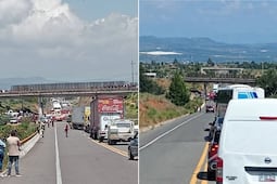 Bloquean carreteras de Zacatlán tras detención de presunto huachicolero
