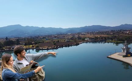 Este hotel tiene una vista privilegiada a la laguna del Pueblo Mágico de las Esferas