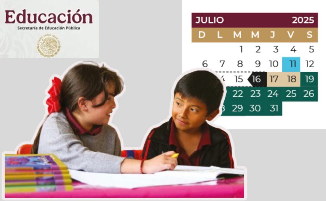 En varios estados se adelantaron vacaciones debido al mal clima | Foto: SEP/Canva