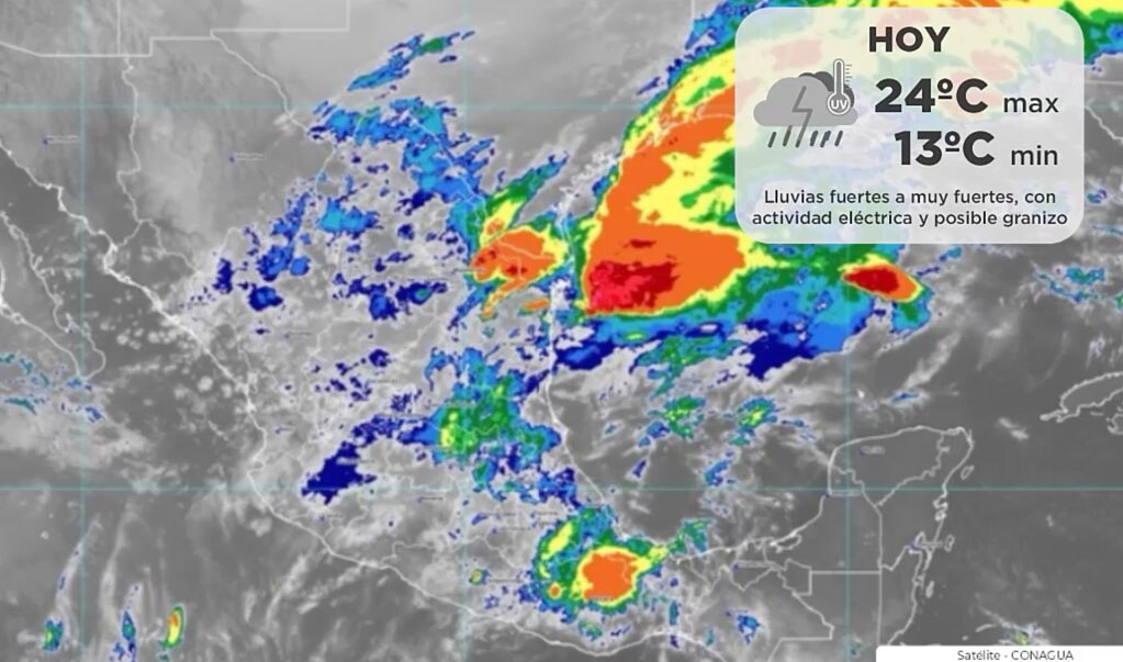 Pronóstico  del clima en Puebla, 12 de mayo 2021