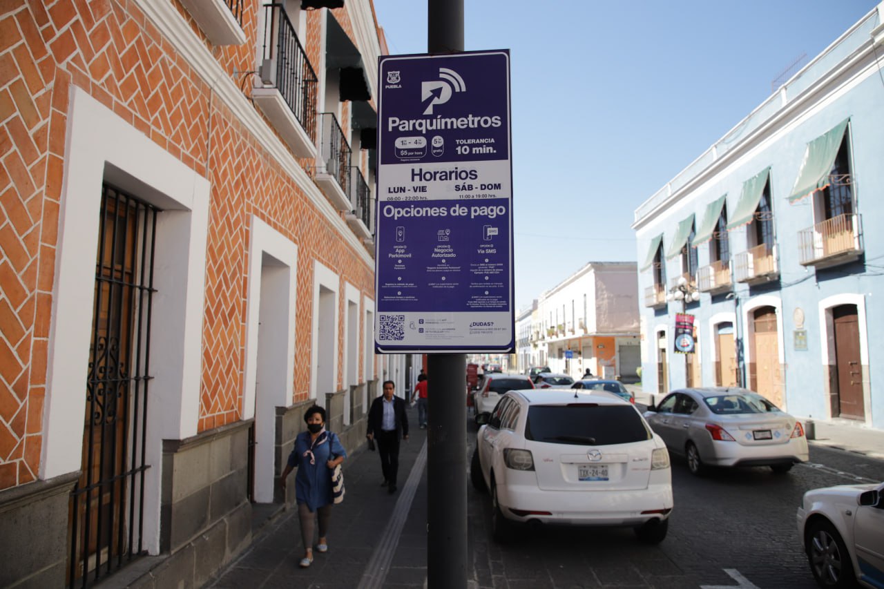 ¿Esta semana se pagará parquímetros en Puebla? Aquí te contamos