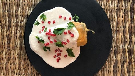 Chiles en nogada no fueron creados para Iturbide, pero se los ofrecieron de postre