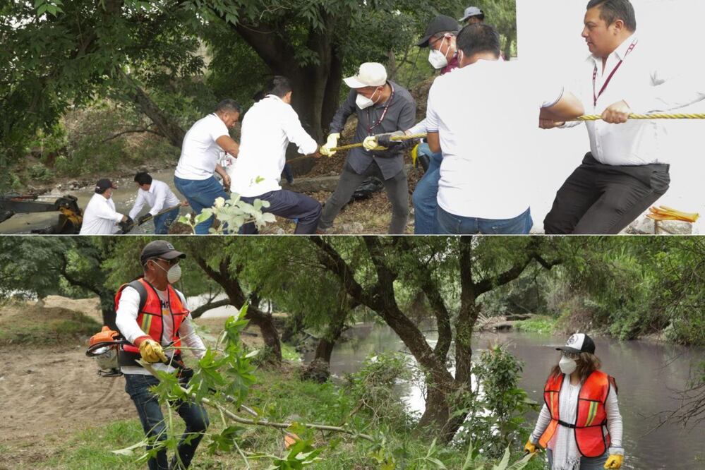 Arrancó la jornada de restauración del Río Atoyac I Foto: Especial