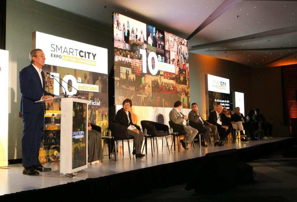 Pepe Chedraui encabezó la presentación de Smart City Expo Latam Congress | Foto: Ayuntamiento de Puebla