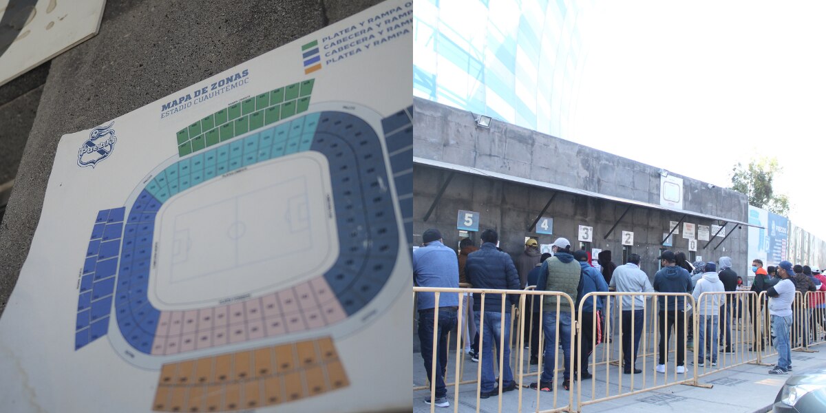 A la venta los boletos para el encuentro entre el Club Puebla y el Guadalajara / Foto: EsImagen