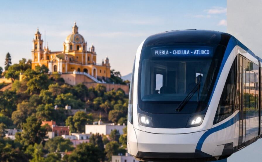 Tren ligero Puebla-Cholula-Atlixco podría costar hasta 40 mil mdp