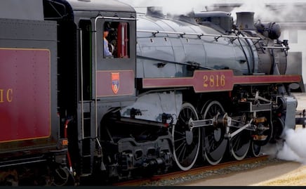 Horarios y calles donde se podrá ver la locomotora La Emperatriz 2816