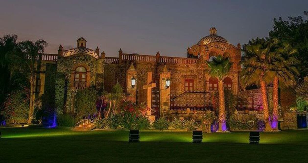 La ex Hacienda Santo Cristo tiene 300 años de historia | Foto: Instagram santocristomx