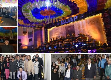 Rinden homenaje a los muertos en la BUAP