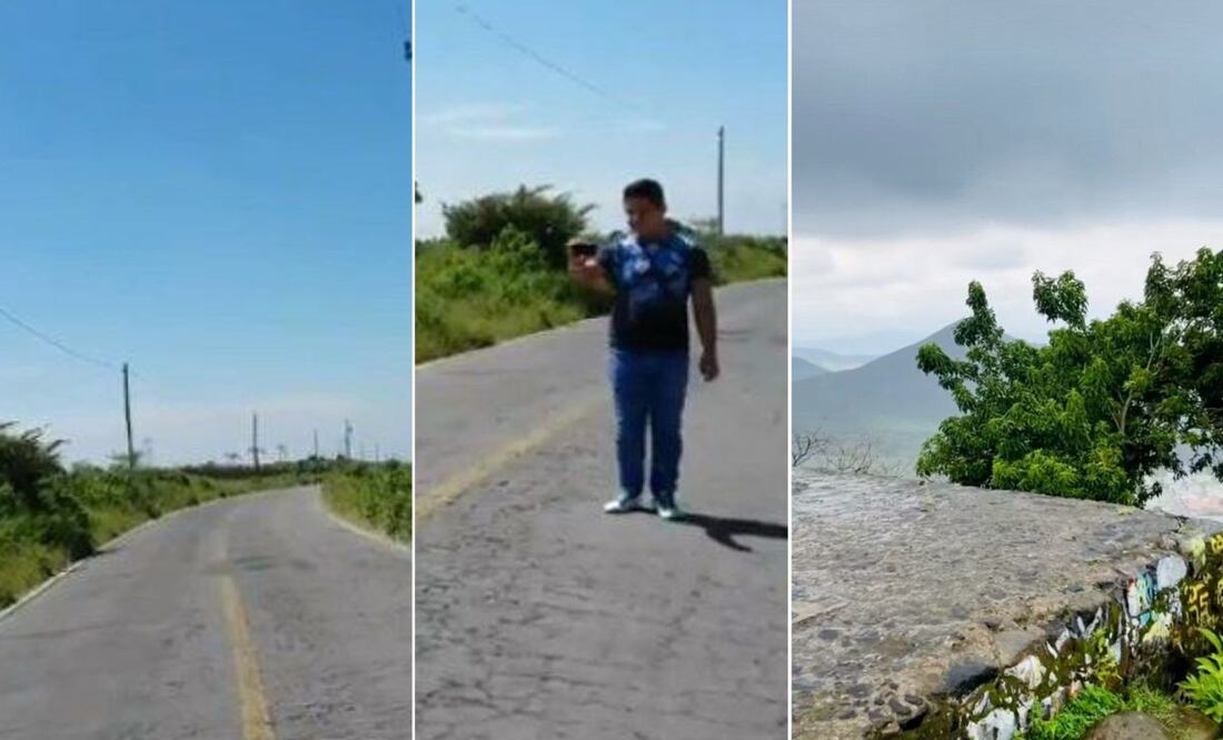 En este punto la gravedad es todo un desafío | Foto: TikTok manuel.apan / YouTube Christopher Cuevas