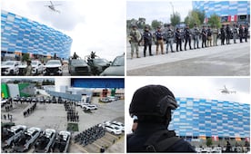 Refuerzan vigilancia por tierra y aire en la ciudad de Puebla