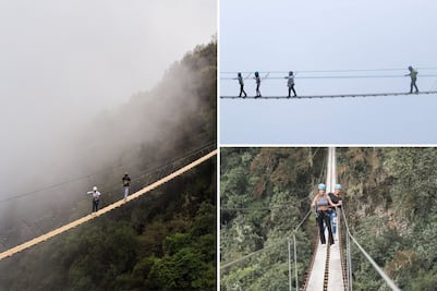 Este Pueblo Mágico de Puebla tiene un puente colgante que pocos se atreven a cruzar