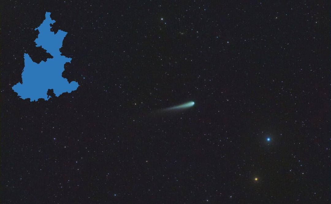 Este cometa no volverá a pasar por la Tierra en decenas de miles de años | Cometa C/2023 A3 (Tsuchinshan-Atlas) observado desde Farm Hakos, Namibia. Fotoosé J. Chambó, Cometografia. |