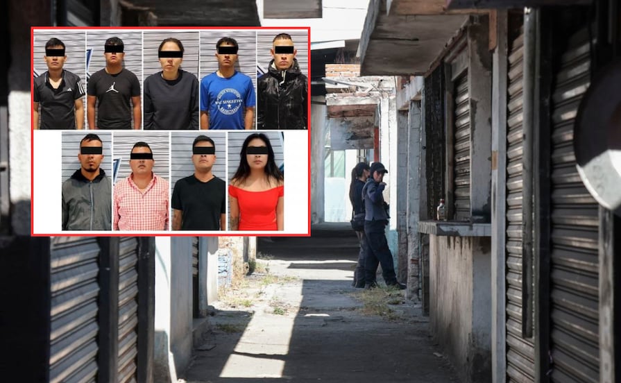 Descubren guarida de La Familia Michoacana en un mercado de Puebla