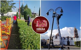 Refuerza Tonantzin Fernández servicios públicos para mejorar la imagen urbana de San Pedro Cholula