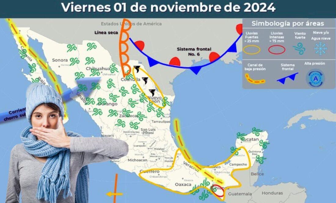 Este fin de semana bajará nuevamente la temperatura | Foto: Conagua