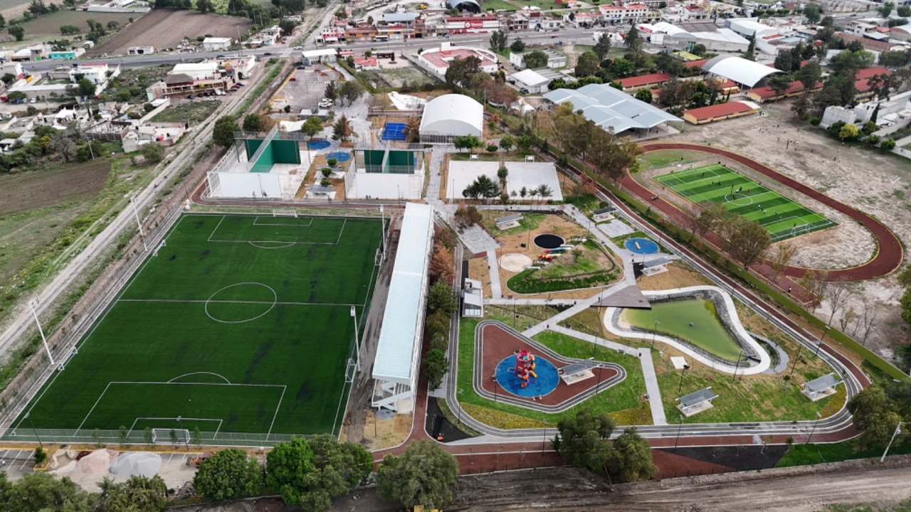 Sergio Salomón inauguró el Parque de la Familia en Tepeaca | Fotos Gobierno del Estado de Puebla