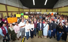 Refrenda Pepe Chedraui compromiso con las familias de San Baltazar Campeche