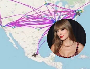 ¿Los aviones de Taylor Swift han pasado por Puebla?