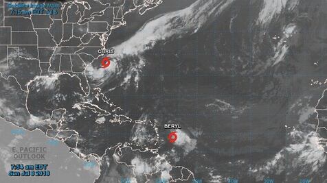 La tormenta tropical Chris ¿era mujer u hombre?