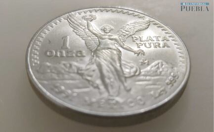 Cuánto vale una onza 'gordita', la moneda de plata con el diseño del Centenario