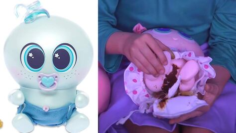 Muñeco que defeca, el ksi-merito de Amparín Serrano que cuesta 4 mil pesos