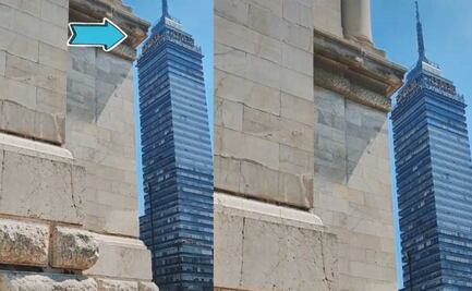 Tiktoker encuentra similitud arquitectónica entre Bellas Artes y la Torre Latino