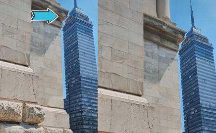 Tiktoker encuentra similitud arquitectónica entre Bellas Artes y la Torre Latino