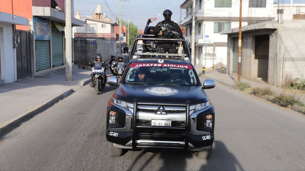 SSP efectuó revisiones en la ciudad de Puebla | Foto: SSC Puebla.