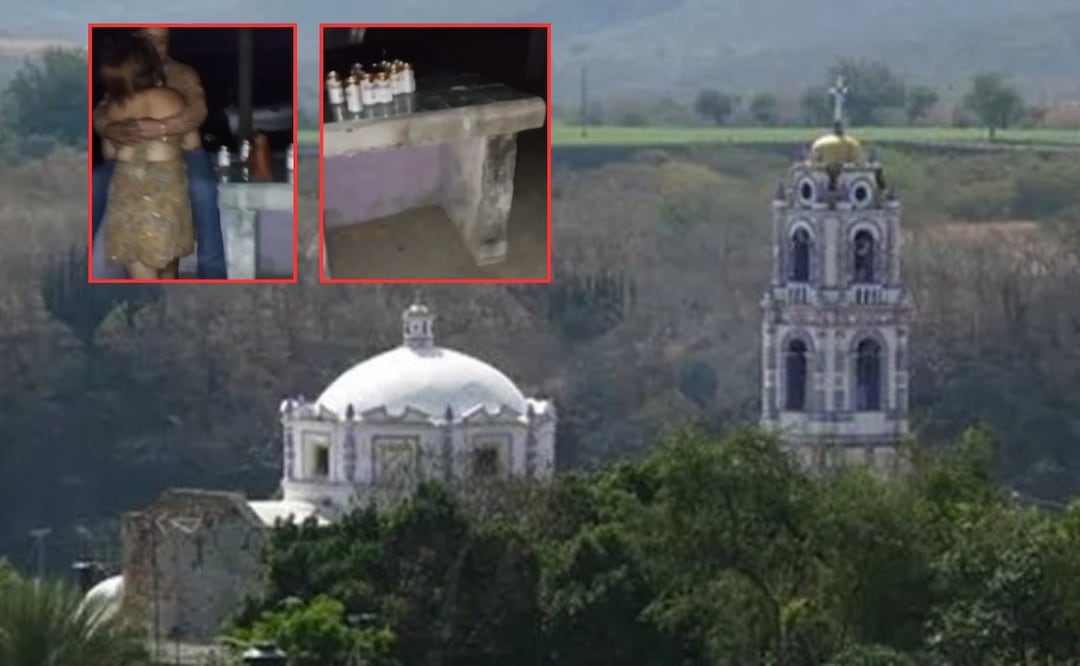 Imágenes muestran el uso indebido de una capilla en Chiautla de Tapia | Foto: La Zafra Noticias