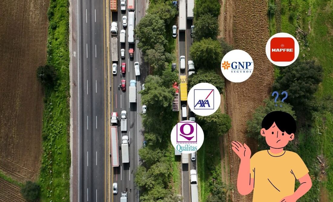 En la autopista México-Puebla han aumentado los robos | Foto: EsImagen / Canva