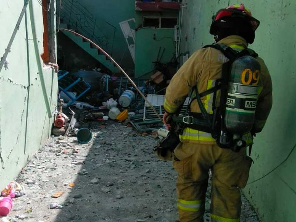 Explosión en Puebla: tanque de gas estalla en la Reforma Sur, hay 14 heridos