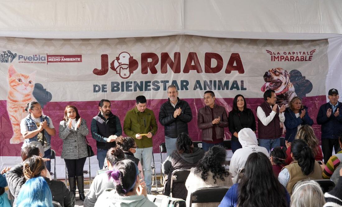 Pepe Chedraui encabezó jornada de bienestar animal | Foto: Ayuntamiento de Puebla