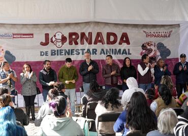 Impulsa gobierno de la ciudad jornada de bienestar animal en la colonia Revolución Mexicana