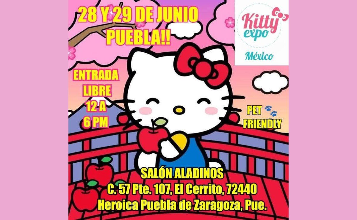 Foto: Facebook KITTY EXPO Mexico