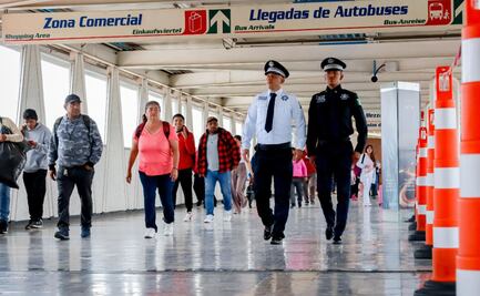 Refuerza Policía Auxiliar vigilancia en operativo “Vacaciones Seguras 2025”