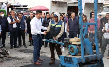 Con 38.6 mdp, se taparán 40 mil baches en la ciudad de Puebla