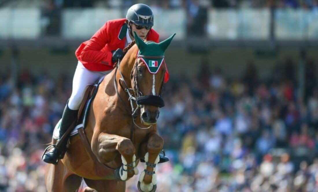 Azcárraga logró un recorrido casi perfecto en su circuito, demostrando un desempeño excepcional en la competencia.
Foto: Producción El Universal Puebla