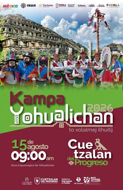 Foto: Secretaría de Turismo de Puebla