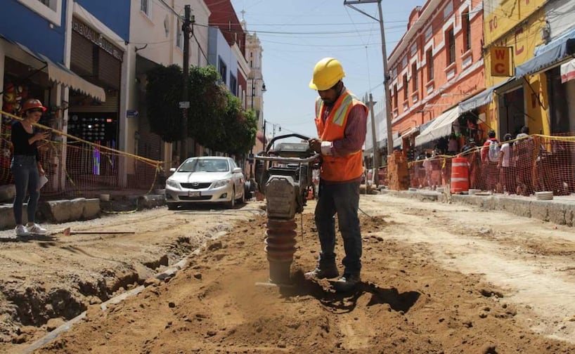 Las autoridades municipales comenzaron la rehabilitación de las calles del Centro