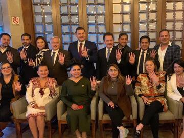 Diputados federales encabezados por Ignacio Mier respaldan a Alejandro Armenta