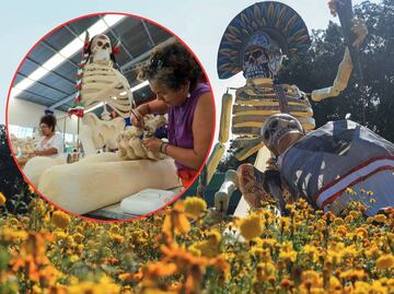 Catrinas del Pueblo Mágico de Atlixco se exhibirán en el extranjero