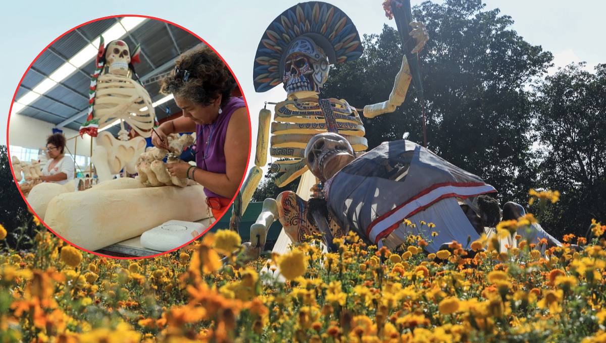 Catrinas del Pueblo Mágico de Atlixco se exhibirán en el extranjero